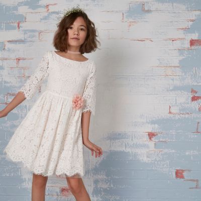 river island flower girl dress