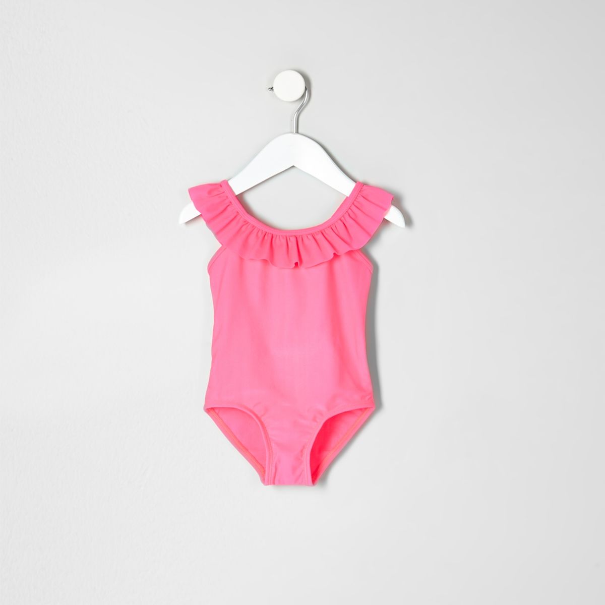 Mini girls pink frill swimsuit - Holiday Shop - Sale - girls