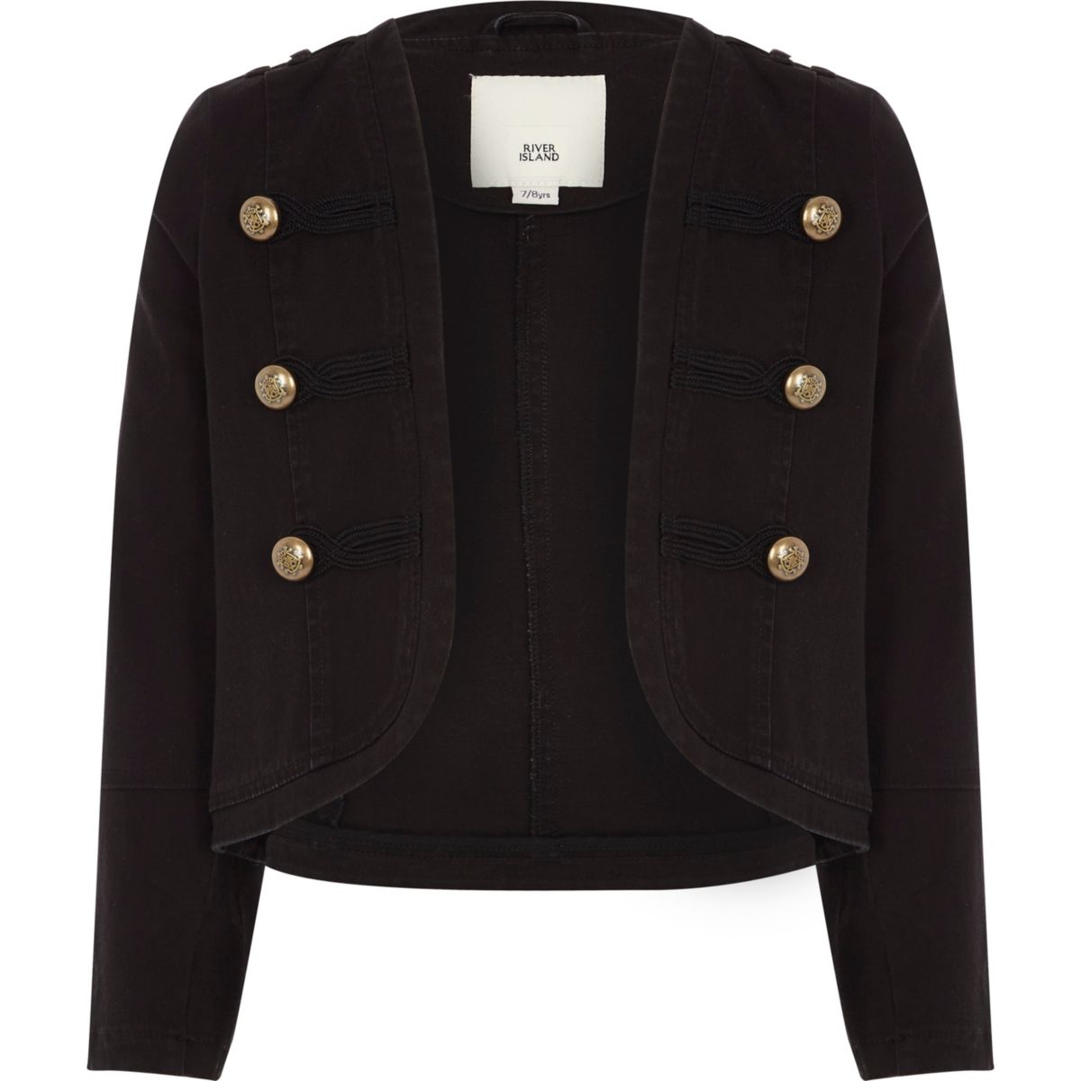 Black Military Coats Han Coats