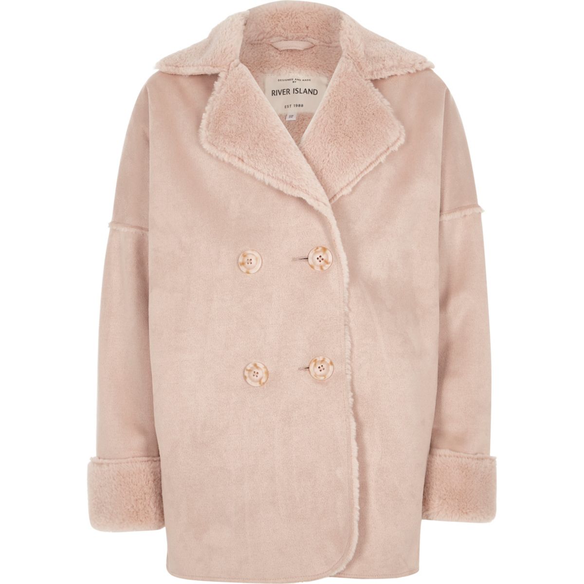 Girls Shearling Coat Han Coats