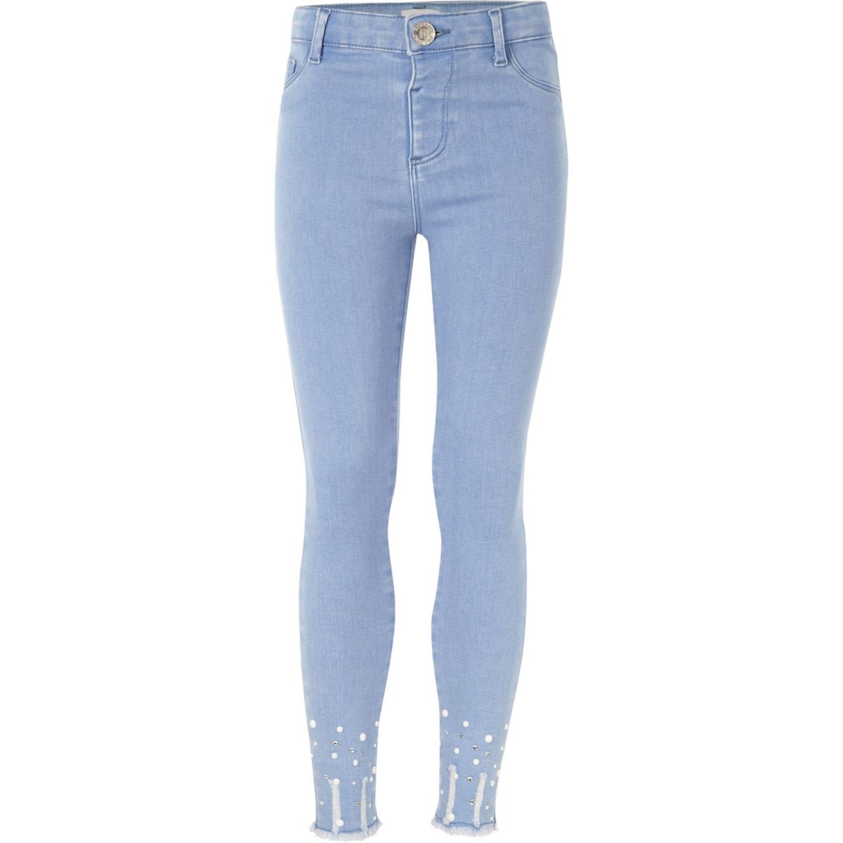 Distributors light blue jeans for girls