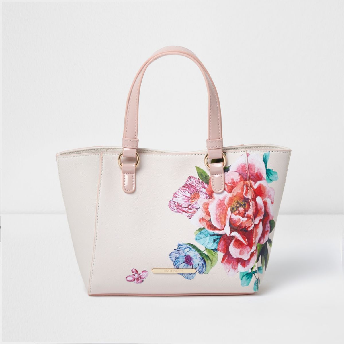 Girls pink floral print winged tote bag - Bags - Bags & Purses - girls