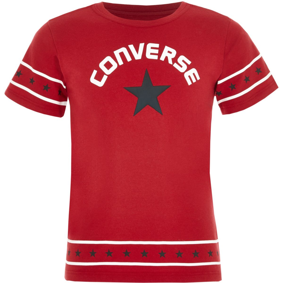 red converse t shirt women's