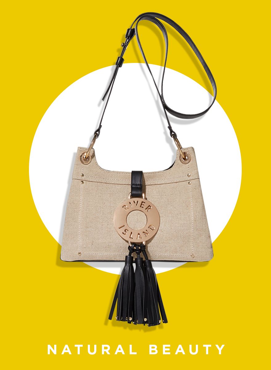 River island beach on sale bag