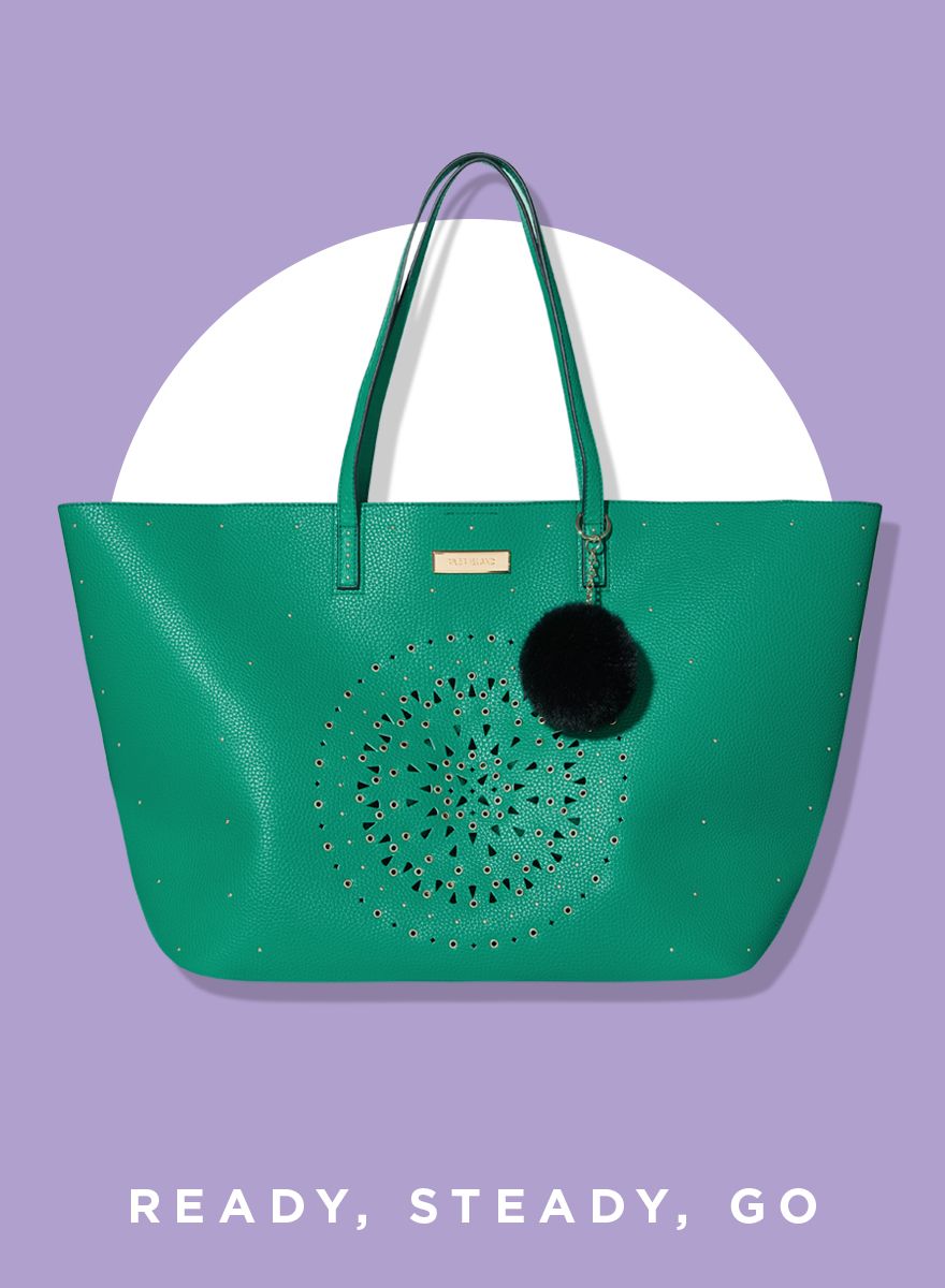 River island green bag sale