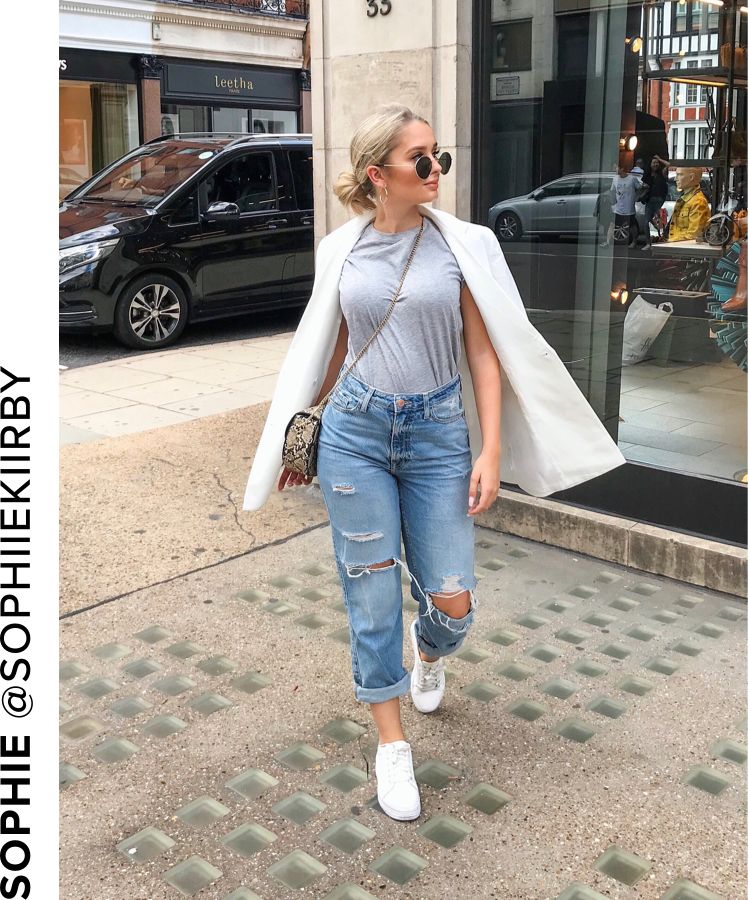 Sophie sophiiekiirby wearing mom jeans