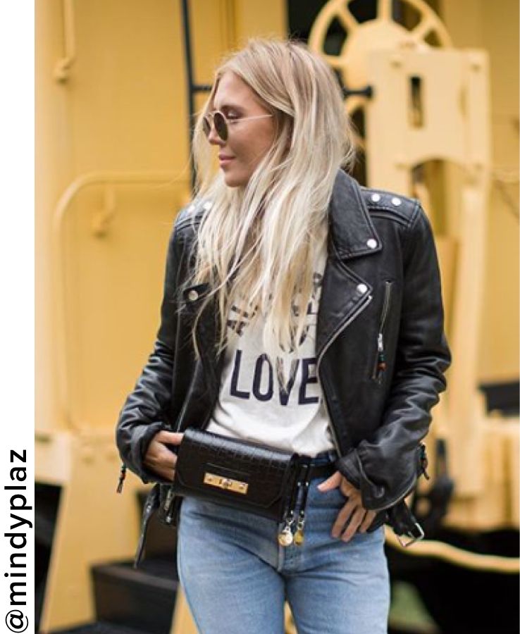 Leather biker jacket river island on sale