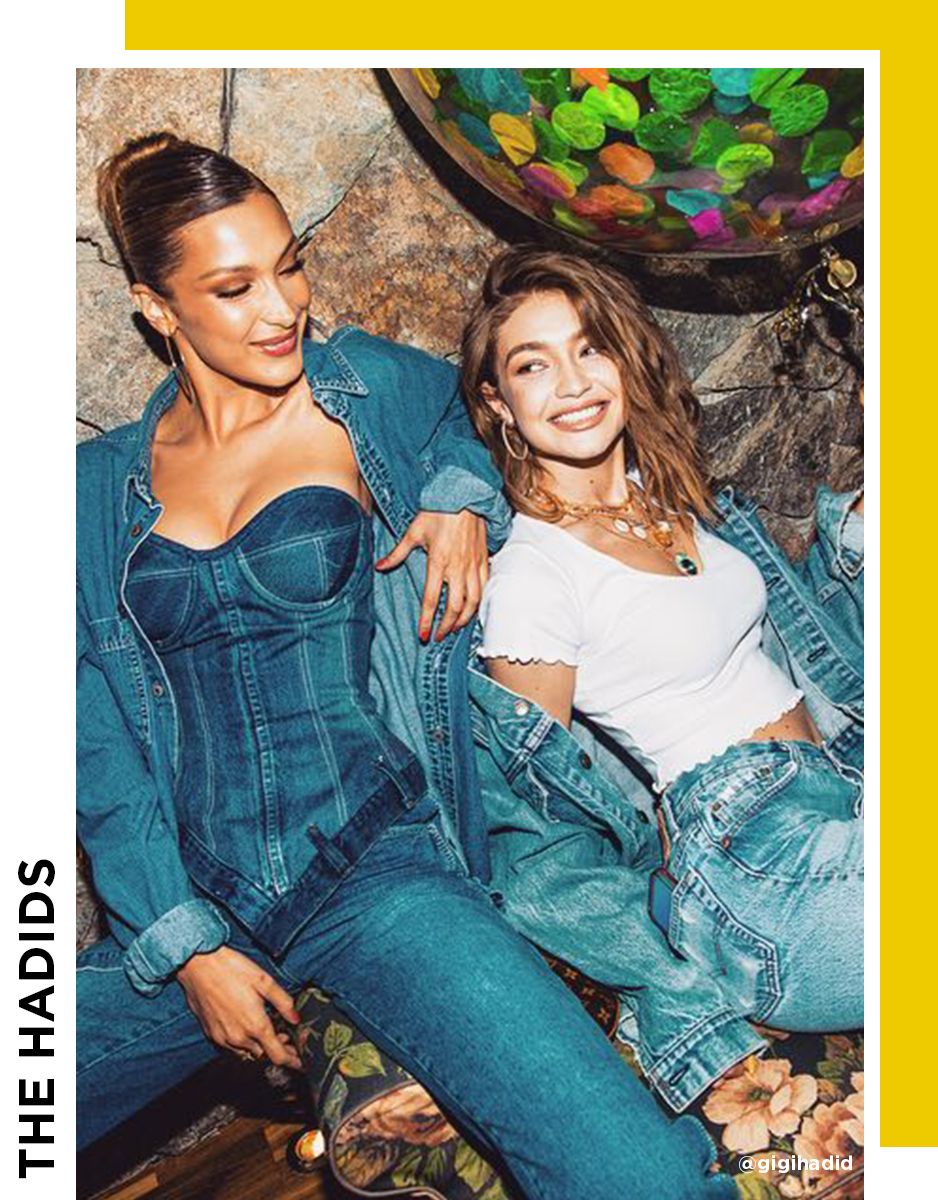 Gigi Hadid's 24th Birthday Party Denim Theme: Celeb Outfits